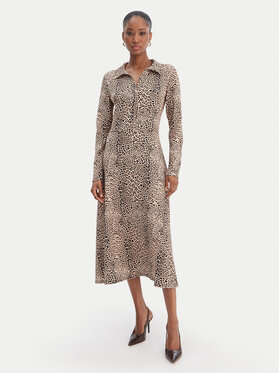 Morgan Morgan Vestito chemisier 261-RINGO Beige Regular Fit