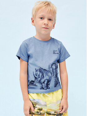 Mayoral Mayoral Tricou 3011 Albastru Regular Fit