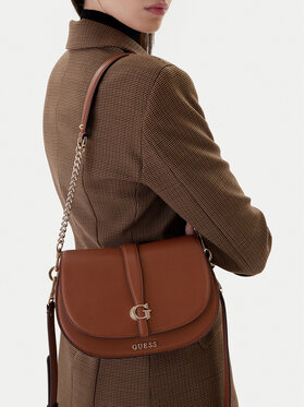 Guess Guess Дамска чанта Carrie HWVG98 96200 Кафяв
