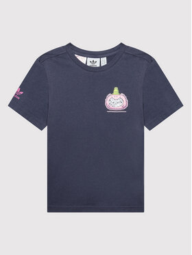 adidas adidas Tricou KEVIN LYONS HF7539 Bleumarin Regular Fit