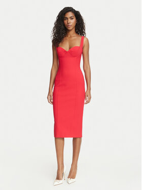 Elisabetta Franchi Elisabetta Franchi Abito da cocktail AB-002-67E2-V470 Rosso Fitted Fit