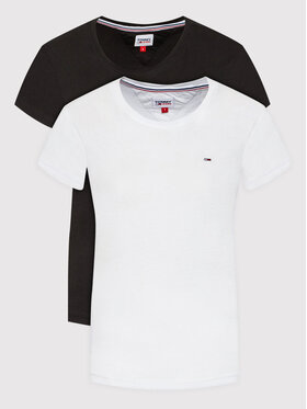Tommy Jeans Tommy Jeans 2er-Set T-Shirts Soft DW0DW11459 Bunt Regular Fit