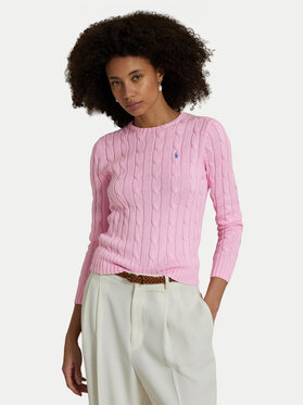 Polo Ralph Lauren Polo Ralph Lauren Megztinis 211971869010 Šviesiai rožinė Slim Fit