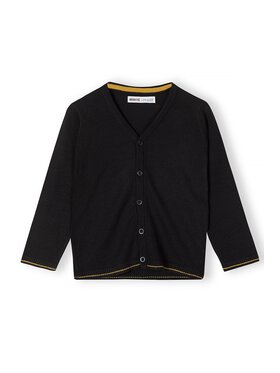 MINOTI MINOTI Kardigan 11CARDIGAN 6 Czarny Regular Fit