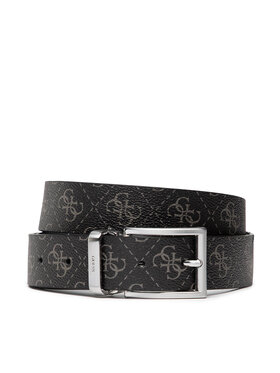 Guess Guess Ζώνη Ανδρική Vezzola Belts BM7541 LEA35 Μαύρο