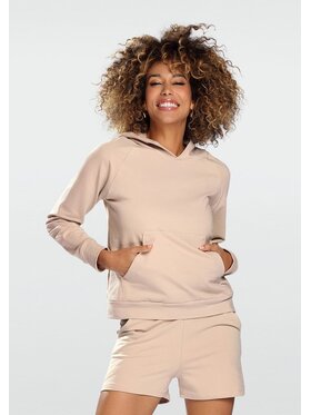 DKaren Sport DKaren Sport Dres Kkoko Beżowy Slim Fit