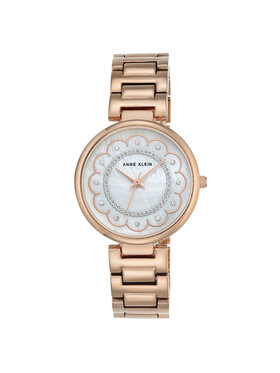 Anne Klein Anne Klein Zegarek AK-2842MPRG Różowe złoto
