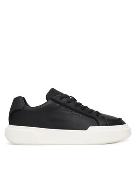 Calvin Klein Calvin Klein Sneakers Chunky Cupsole Lace Up Lth Pinch YM0YM01454 Negru