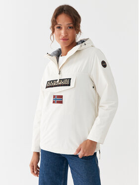 Napapijri Napapijri Anorak stiliaus striukė NP0A4GM5 Écru Regular Fit