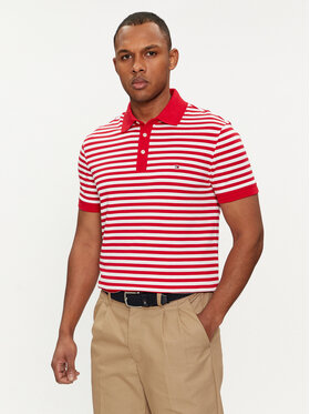 Tommy Hilfiger Tommy Hilfiger Polo 1985 MW0MW17771 Crvena Slim Fit