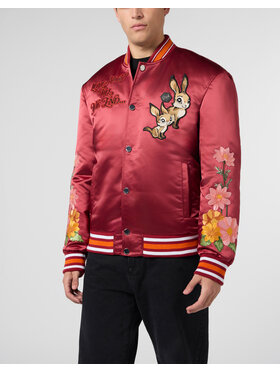 PHILIPP PLEIN PHILIPP PLEIN Bomber 26063 Bordeaux Regular Fit