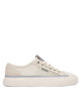 Calvin Klein Calvin Klein Tennised Vulc Laceup Low Raffia HW0HW03082 Beež
