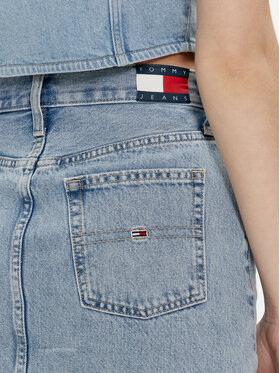 Φούστα τζιν Tommy Jeans φωτογραφία