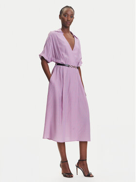 Fracomina Fracomina Hemdkleid FR25SD2012W413O9 Violett Regular Fit