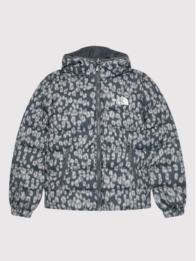 The North Face The North Face Vatovaná bunda Print Hyalite NF0A5IYR Sivá Regular Fit