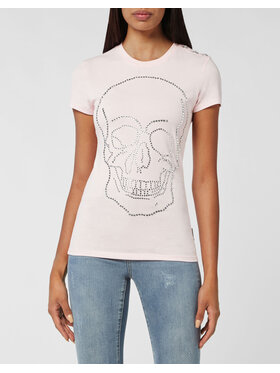 PHILIPP PLEIN PHILIPP PLEIN Tričko 8021 Ružová Regular Fit