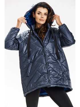 Awama Awama Giacca da donna A687 Blu scuro Basic Fit