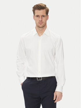 BOSS BOSS Koszula P-Hank 50503356 Biały Slim Fit