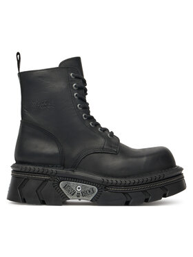 NEW ROCK NEW ROCK Anfibi M-MILI084N-S6 Nero