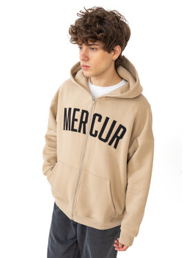 Mercur Mercur Bluza Surf Beżowy Comfort Fit
