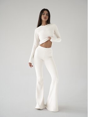 MissDenim MissDenim Legginsy Cozy Écru Second Skin Fit