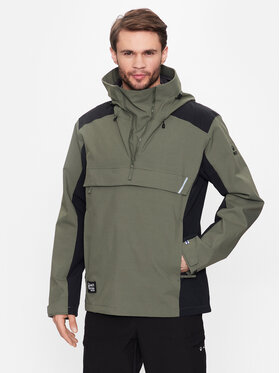 Halti Halti Μπουφάν anorak Hiker 064-0548 Πράσινο Regular Fit