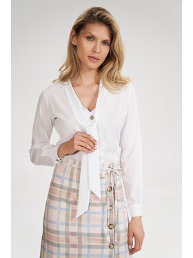 FIGL FIGL Halenka M700 Bílá Regular Fit
