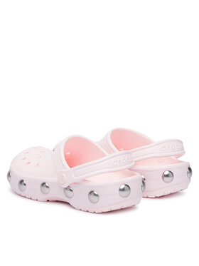 Crocs Crocs Şlapi Classic Big Studded Clog 214236 Roz deschis