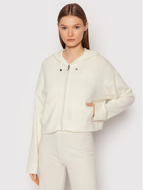 Juicy Couture Juicy Couture Кардиган JCKA221001 Бежов Relaxed Fit