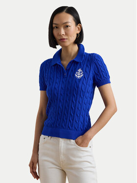 LAUREN RALPH LAUREN LAUREN RALPH LAUREN Polo 200957581002 Niebieski Slim Fit
