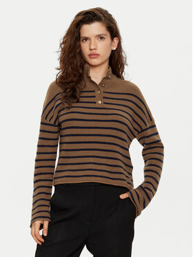 Tommy Hilfiger Tommy Hilfiger Svetr WW0WW44981 Hnědá Relaxed Fit