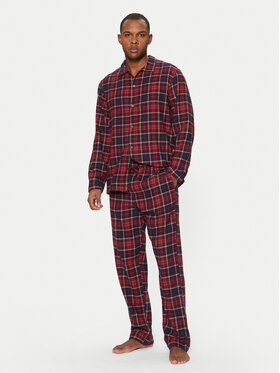 Gap Gap Piżama 646680-00 Czerwony Relaxed Fit