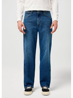 Wrangler Wrangler Jeansy Loose Straight Niebieski Loose Fit
