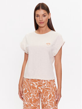 Etam Etam Zgornji del pižame 6539390 Écru Regular Fit