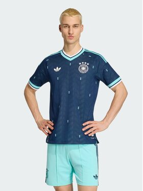 adidas adidas Koszulka techniczna 161908 Niebieski jasny Slim Fit
