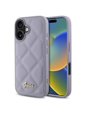 Guess Guess Etui na telefon Apple iPhone 16 Fioletowy