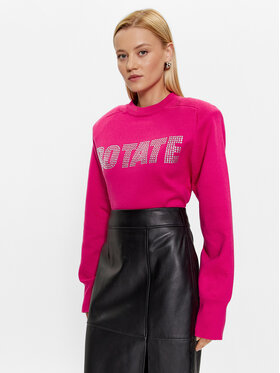 ROTATE ROTATE Megztinis Firm Rhinestone 1001151979 Rožinė Regular Fit