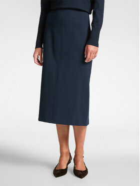 Elena Mirò Elena Mirò Spódnica midi 1802Z000056N034 Niebieski Slim Fit