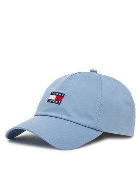 Tommy Jeans Tommy Jeans Czapka z daszkiem Heritage Core 5 Panel AW0AW16991 Błękitny