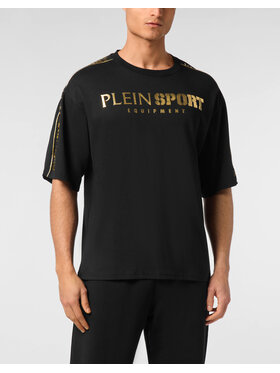 Plein Sport Plein Sport Tričko 24103 Čierna Regular Fit