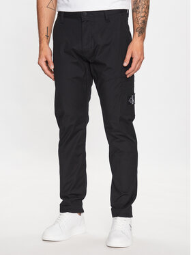 Calvin Klein Jeans Calvin Klein Jeans Teplákové kalhoty J30J323508 Černá Regular Fit
