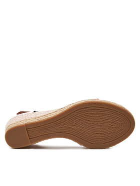 Tommy Hilfiger Espadrile Basic Open Toe Mid Wedge FW0FW04785 Ružičasta