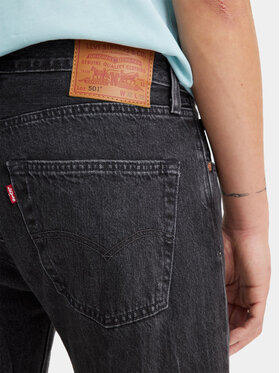 Levi's® Jeans Hlače 501® 00501-3371 Črna Straight Fit