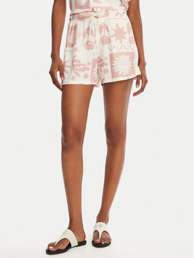 Banana Moon Banana Moon Stoffshorts William Floreal MHW03 Rosa Loose Fit