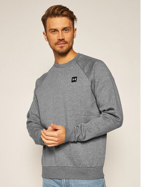 Under Armour Under Armour Bluza Ua Rival Fleece Crew 1357096 Szary Regular Fit