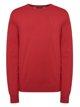 Tommy Hilfiger Tommy Hilfiger Džemper Essential Ssnl MW0MW39999 Crvena Regular Fit
