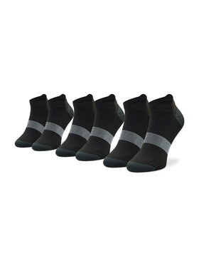 Asics Asics Set de 3 perechi de șosete joase unisex 3 Ppk Lyte Sock 3033A586 Negru