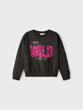 NAME IT NAME IT Mikina 13212577 Černá Regular Fit