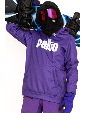 Palto Palto Bluza Dotwork Fioletowy Regular Fit