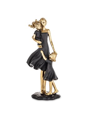 MIAhome MIAhome Figurka Mama z dziećmi MADRE-2 Złoty